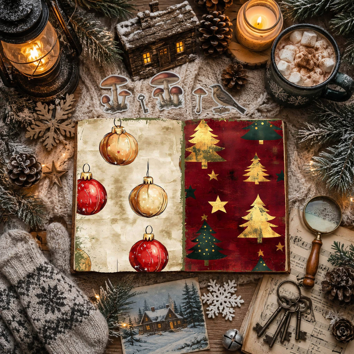 Christmas Digital Papers
