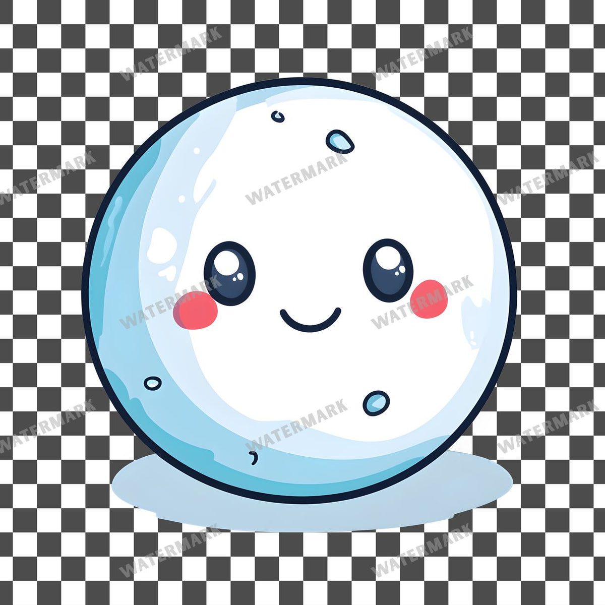 Christmas Kawaii Style Clipart Pngs