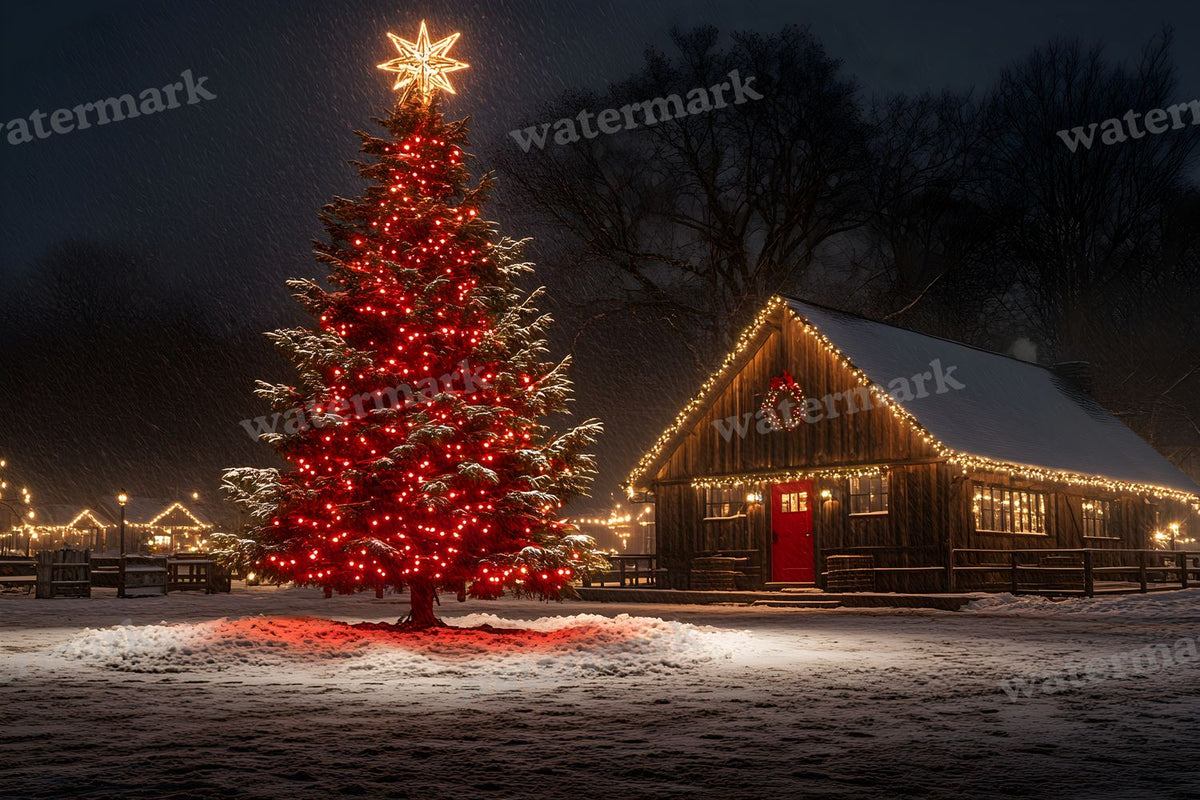 Classic Christmas Backdrop Images