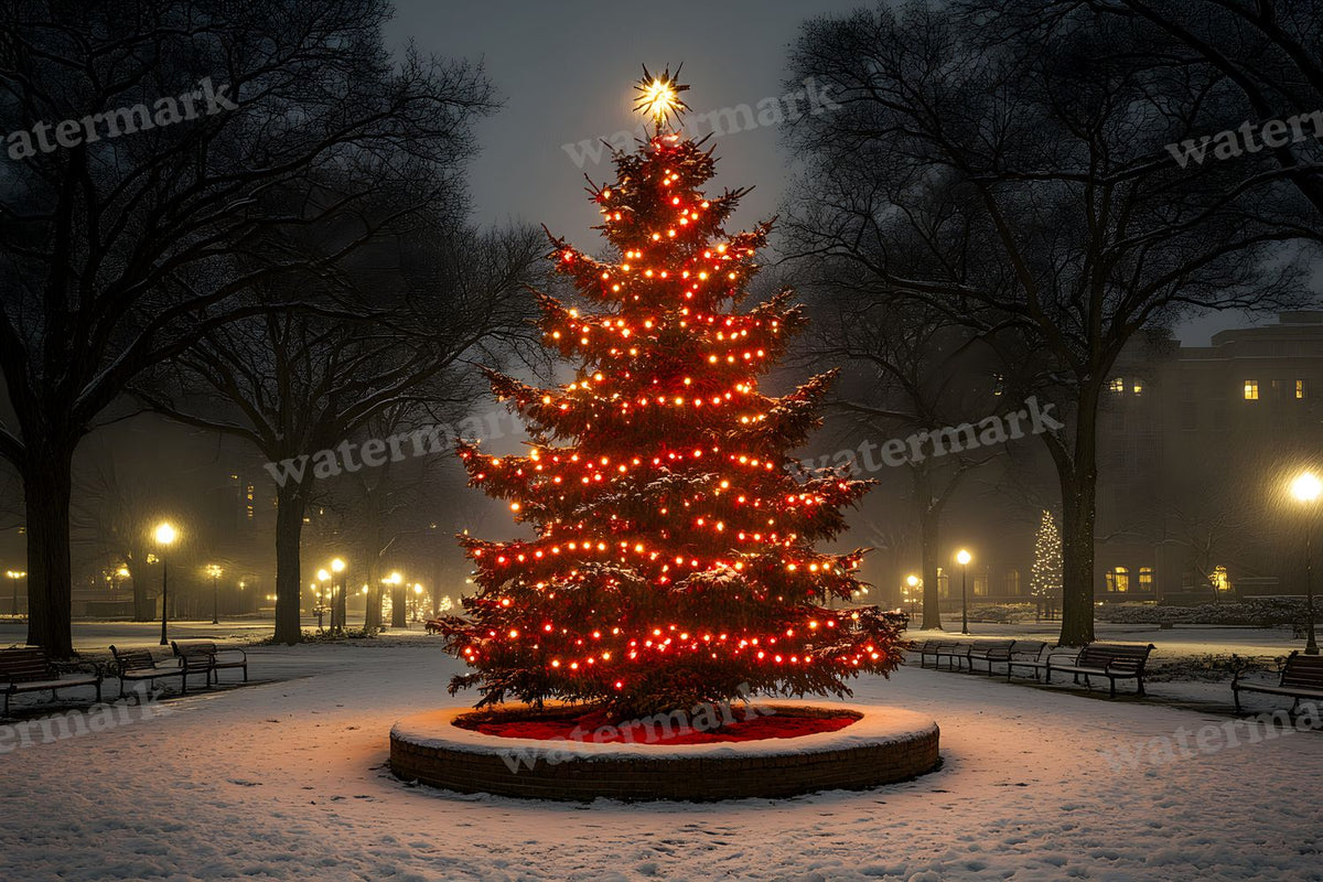 Classic Christmas Backdrop Images