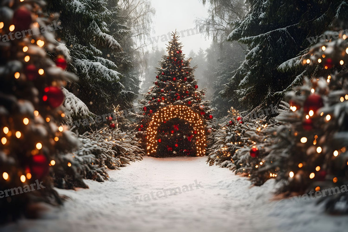 Classic Christmas Backdrop Images