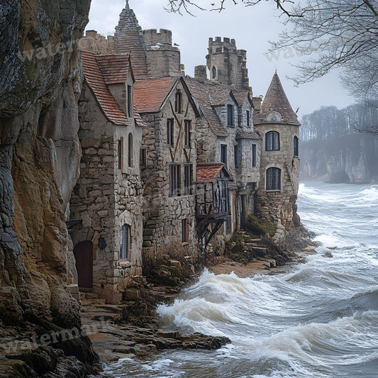 Coastal Town Backdrop Images