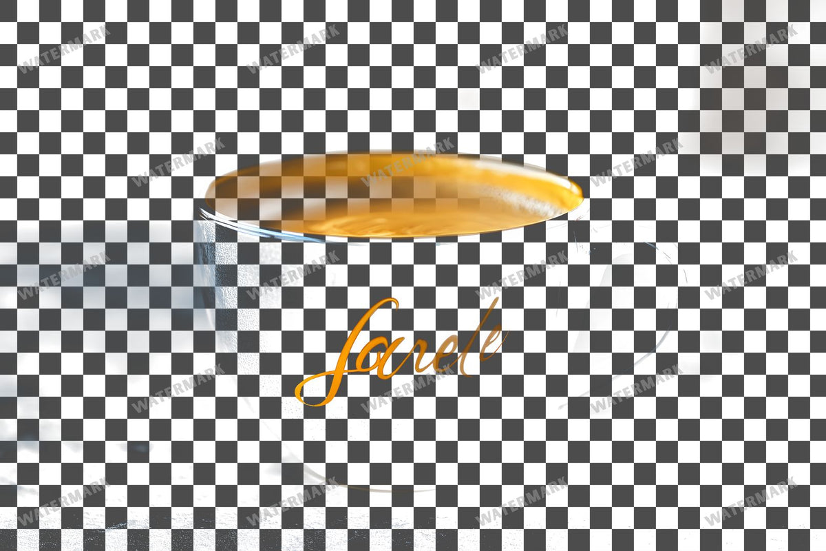 Coffee Cup PNG overlay on a transparent checkered background, preview 3