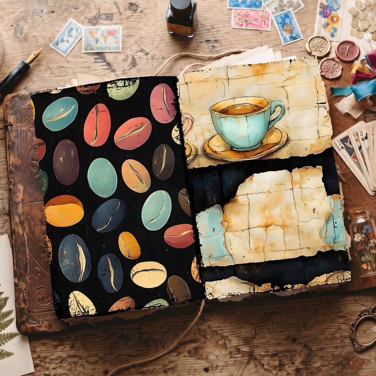 Coffee Digital Papers