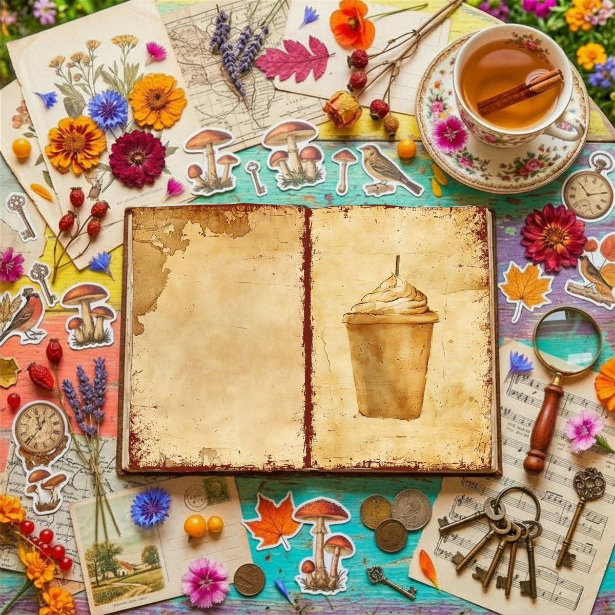 Coffee Digital Papers