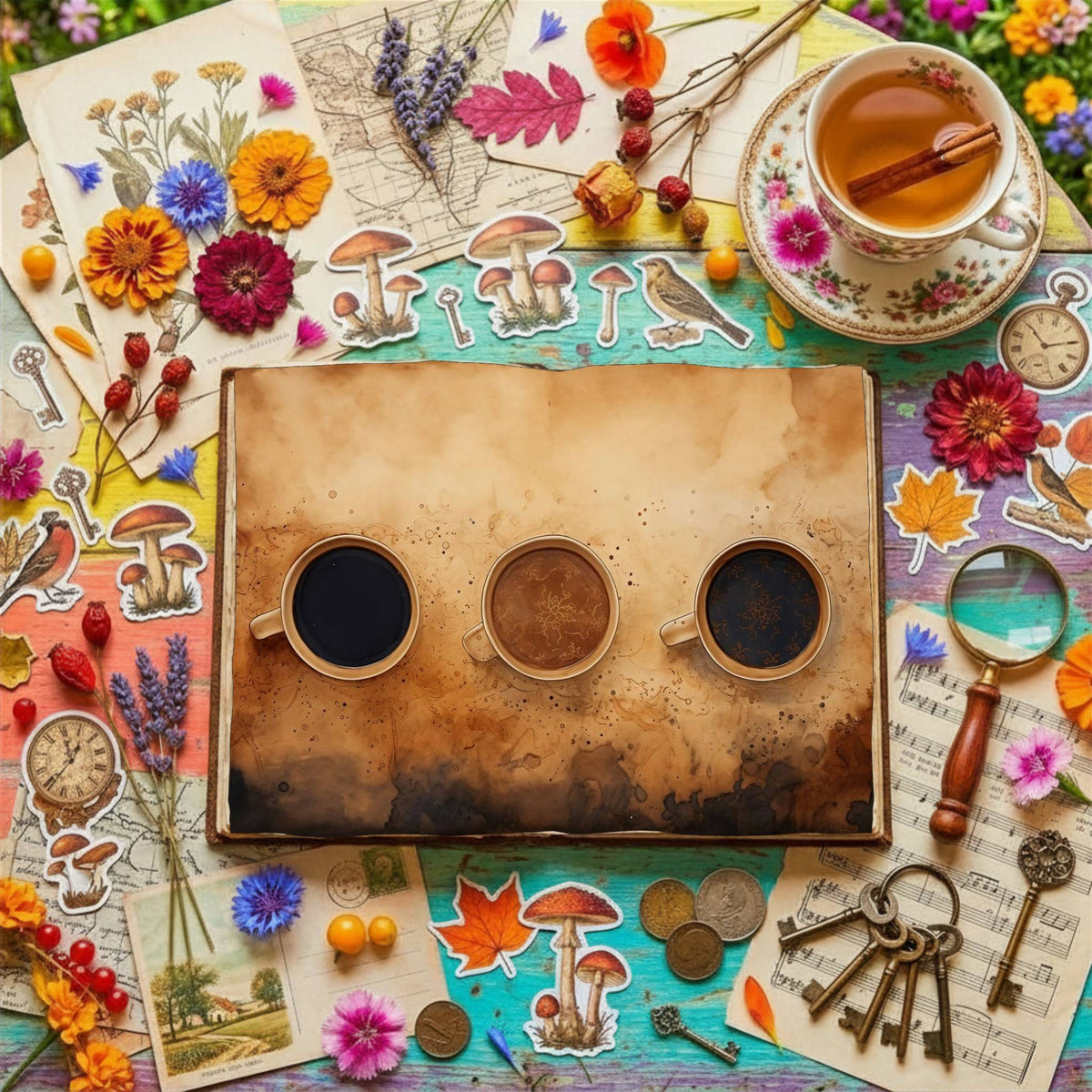 Coffee Digital Papers