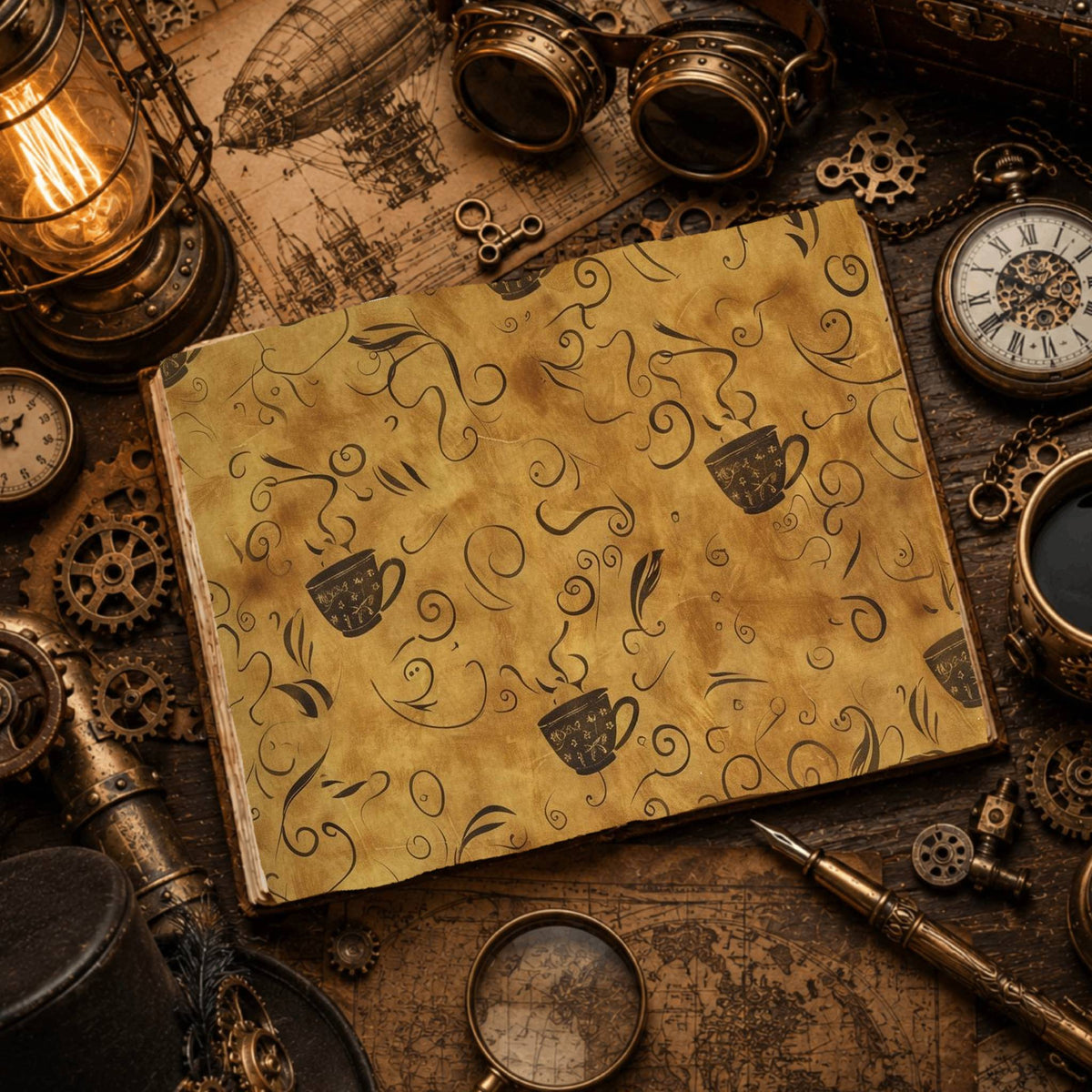 Coffee Digital Papers