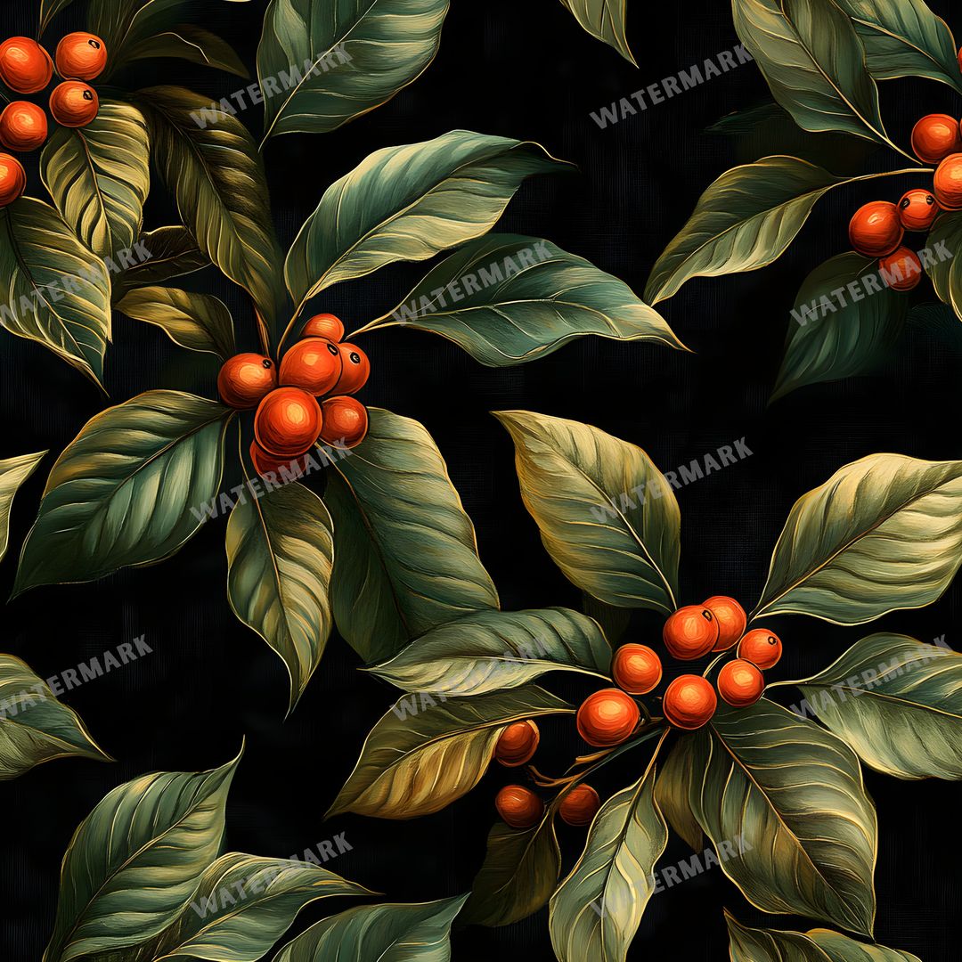 Coffee seamless pattern digital paper, repeating design 3