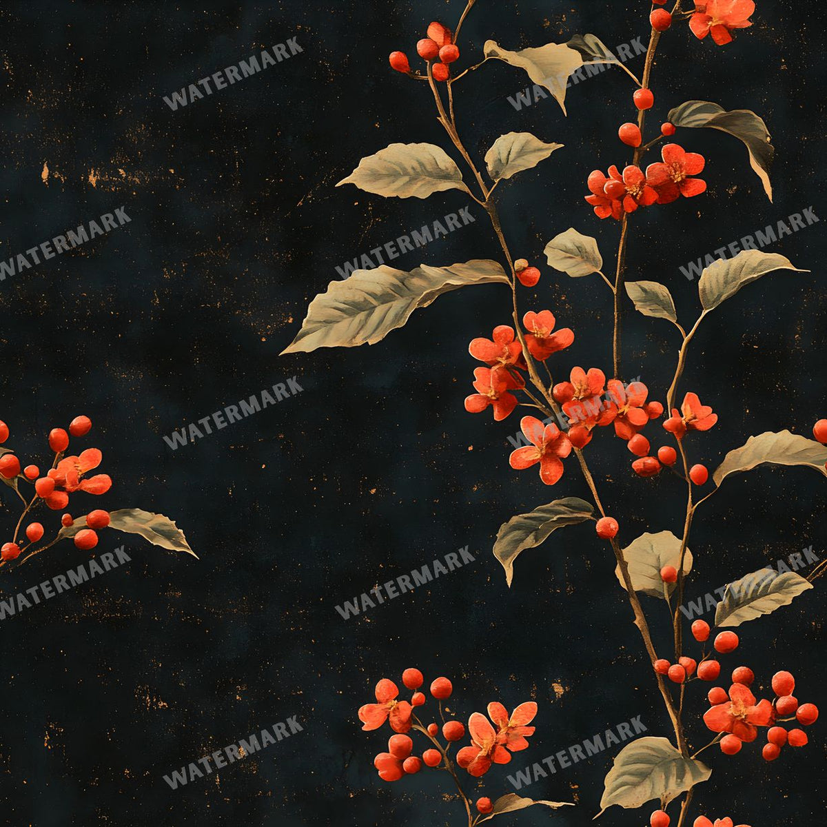 Coffee seamless pattern digital paper, repeating design 3