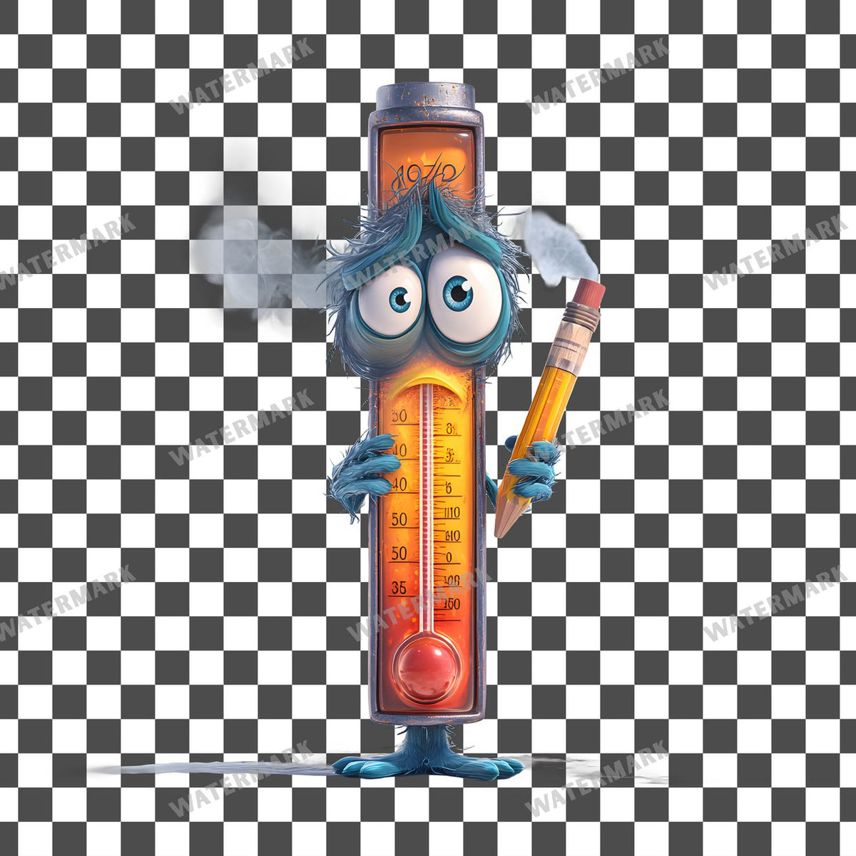 Cold Shivering Character Clipart Pngs