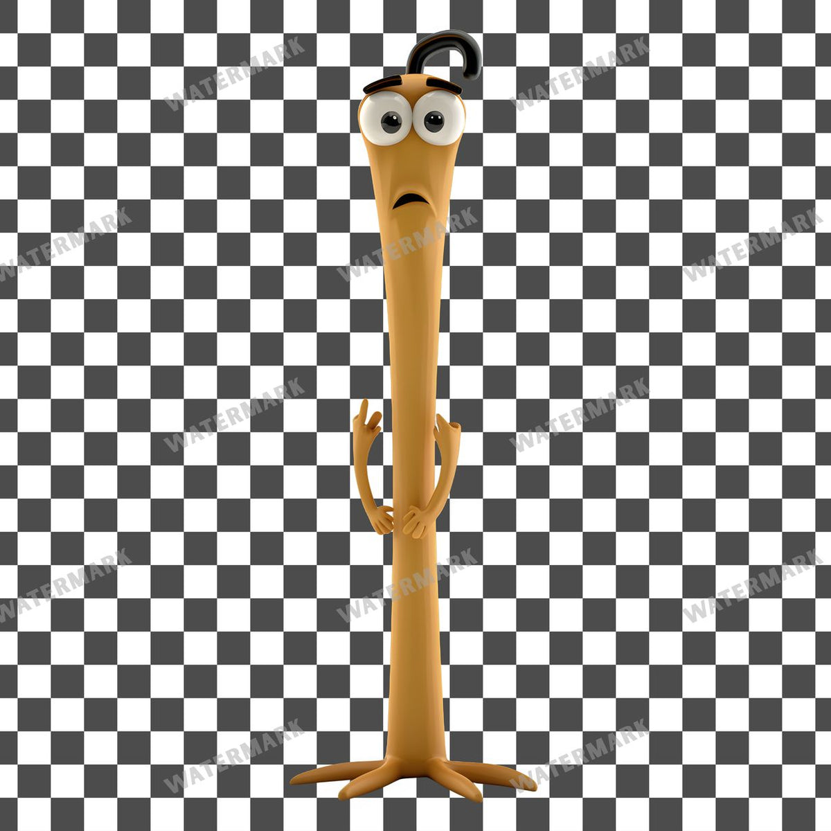 Confused Umbrella Clipart Pngs