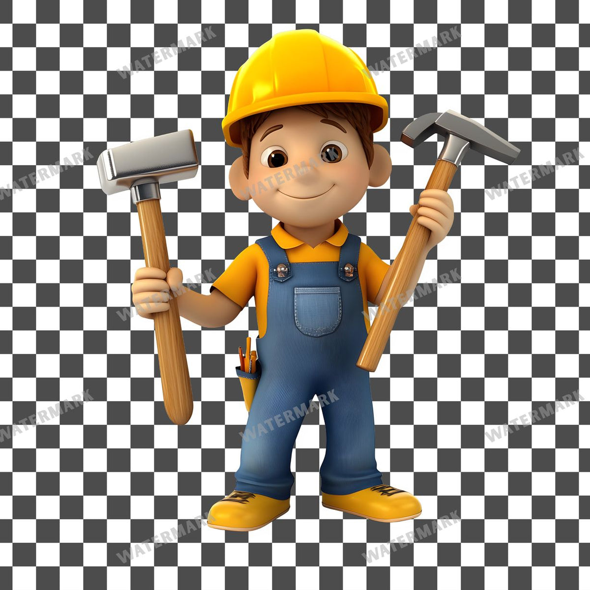 Construction Worker Clipart Pngs