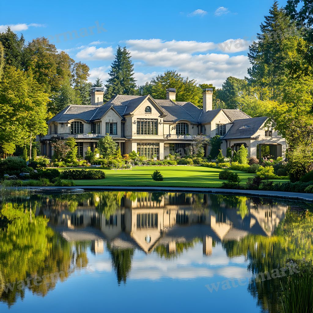 Countryside Estate Backdrop Images