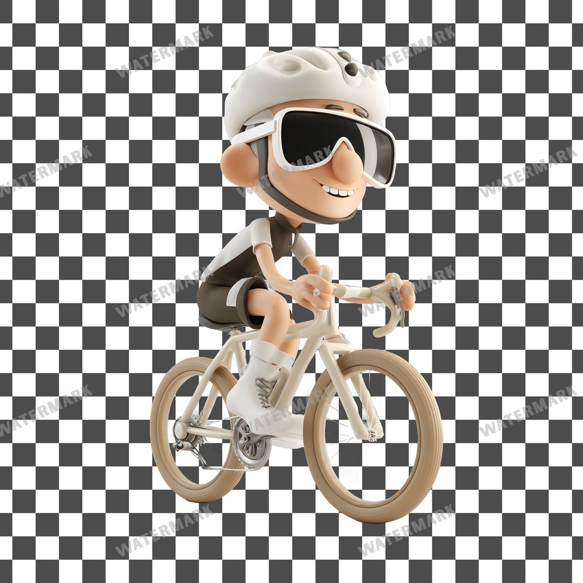 Cyclist Clipart Pngs
