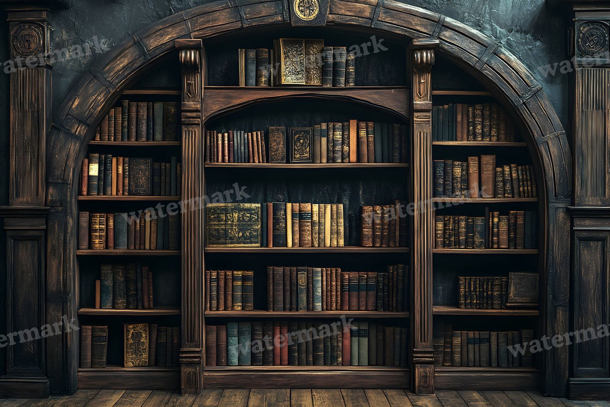 Dark Academia Study Backdrop Images