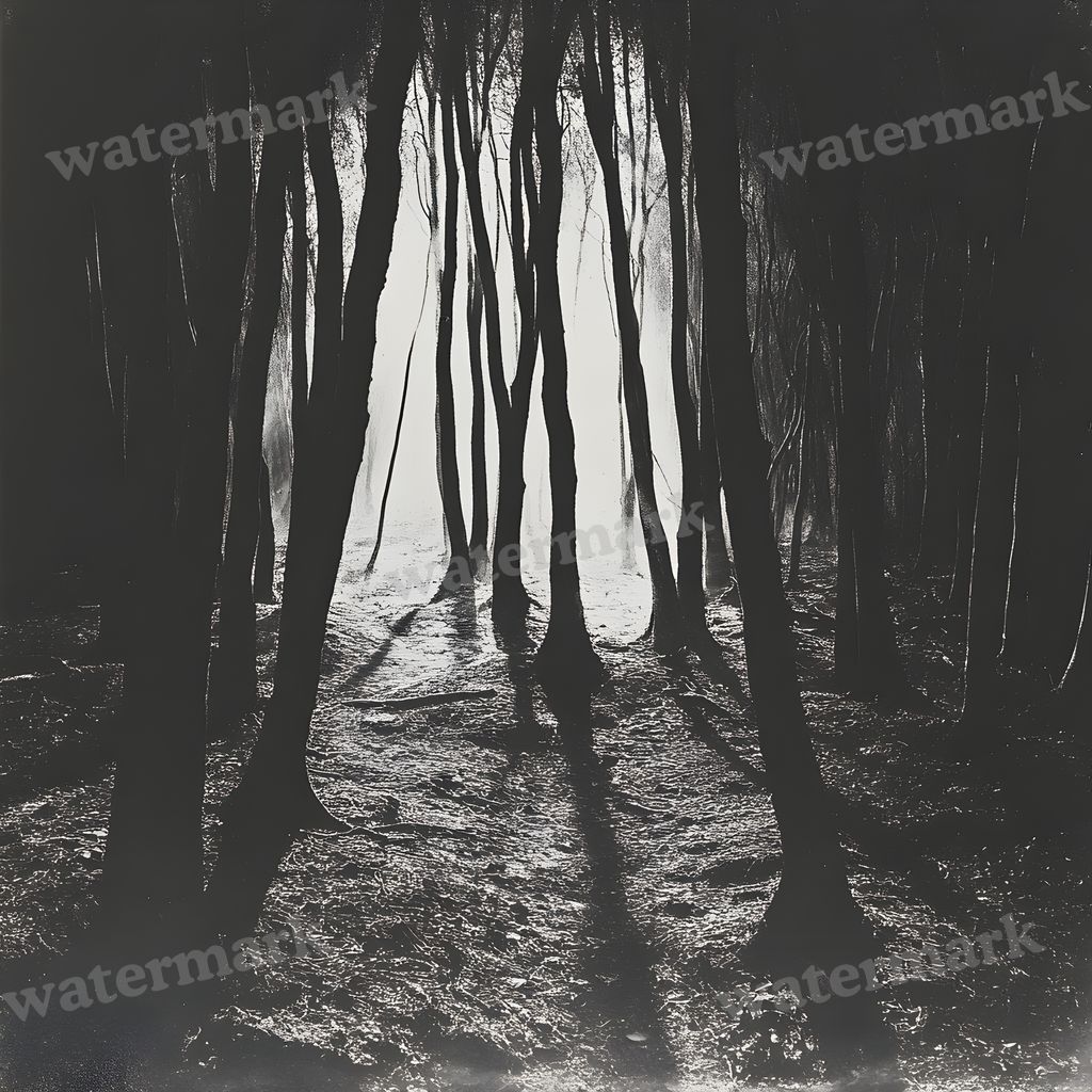 Dark Spooky digital photo backdrop for photo editing, preview 2