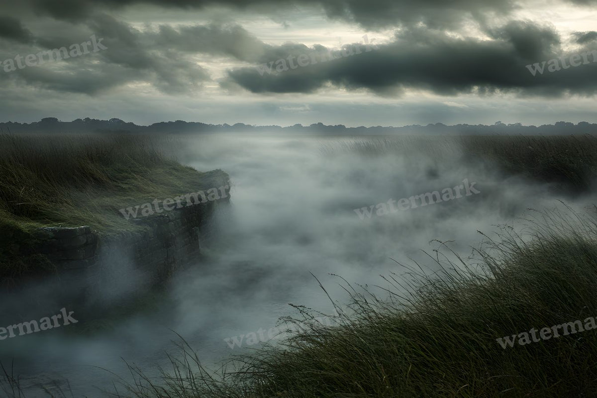 Dickens Cinematic Moment digital photo backdrop for photo editing, preview 2
