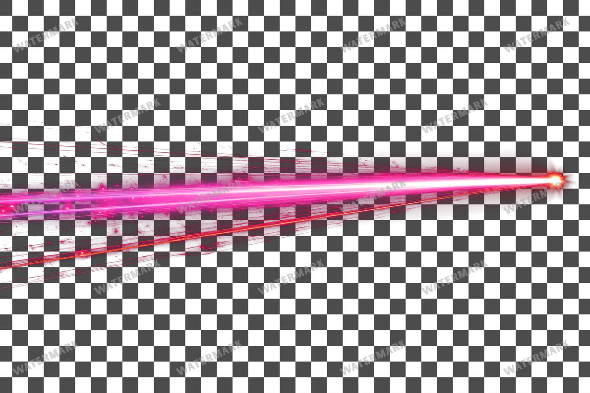 Directional Pink Light Sharp Focused Transparent Overlay Pngs