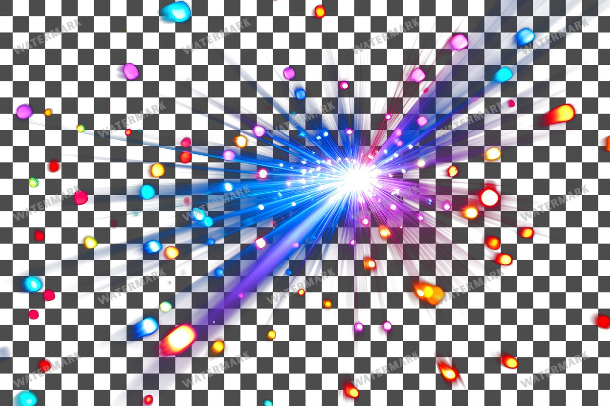 Disco Light Transparent Overlay Pngs