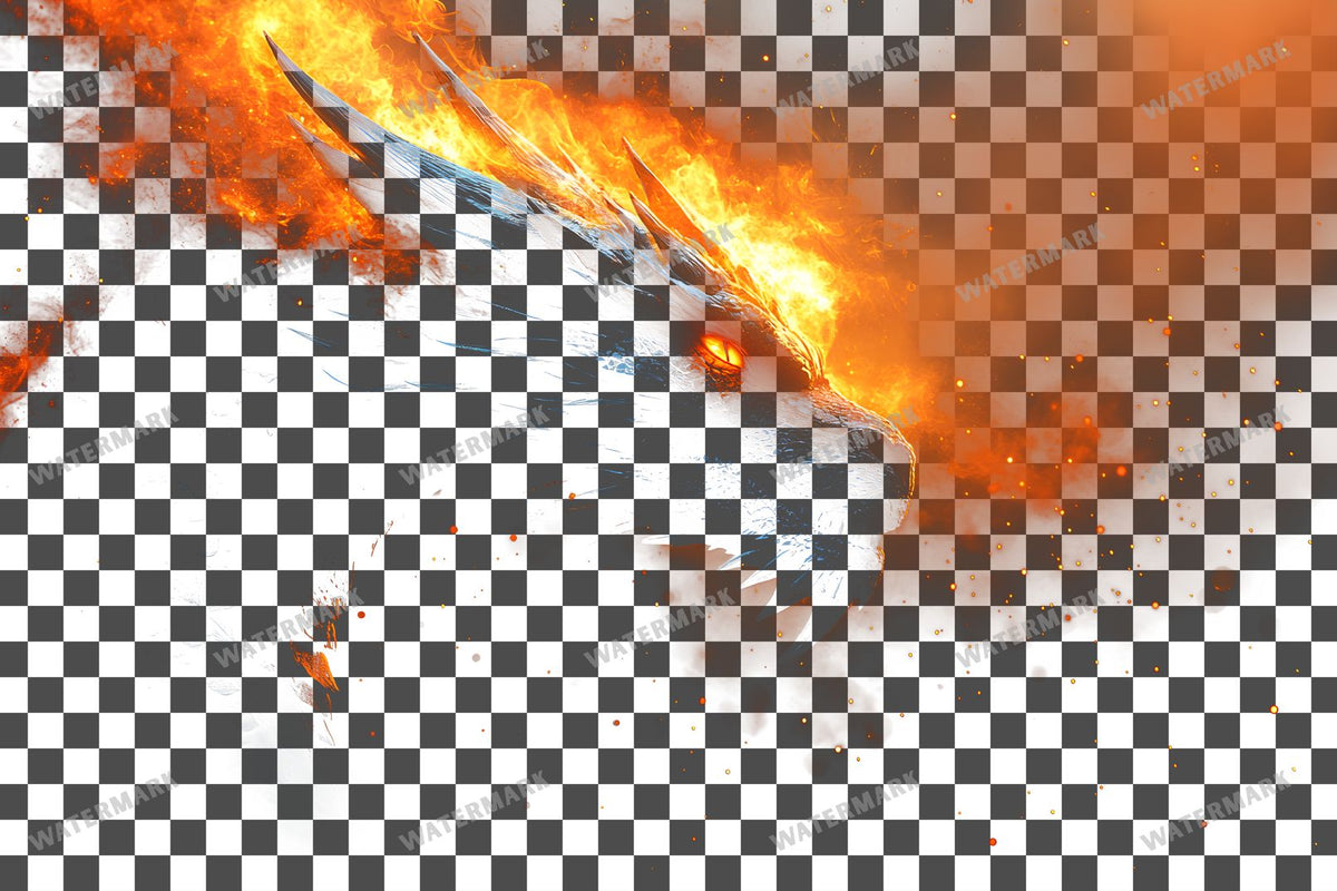 Dragon Head Transparent Overlay Pngs