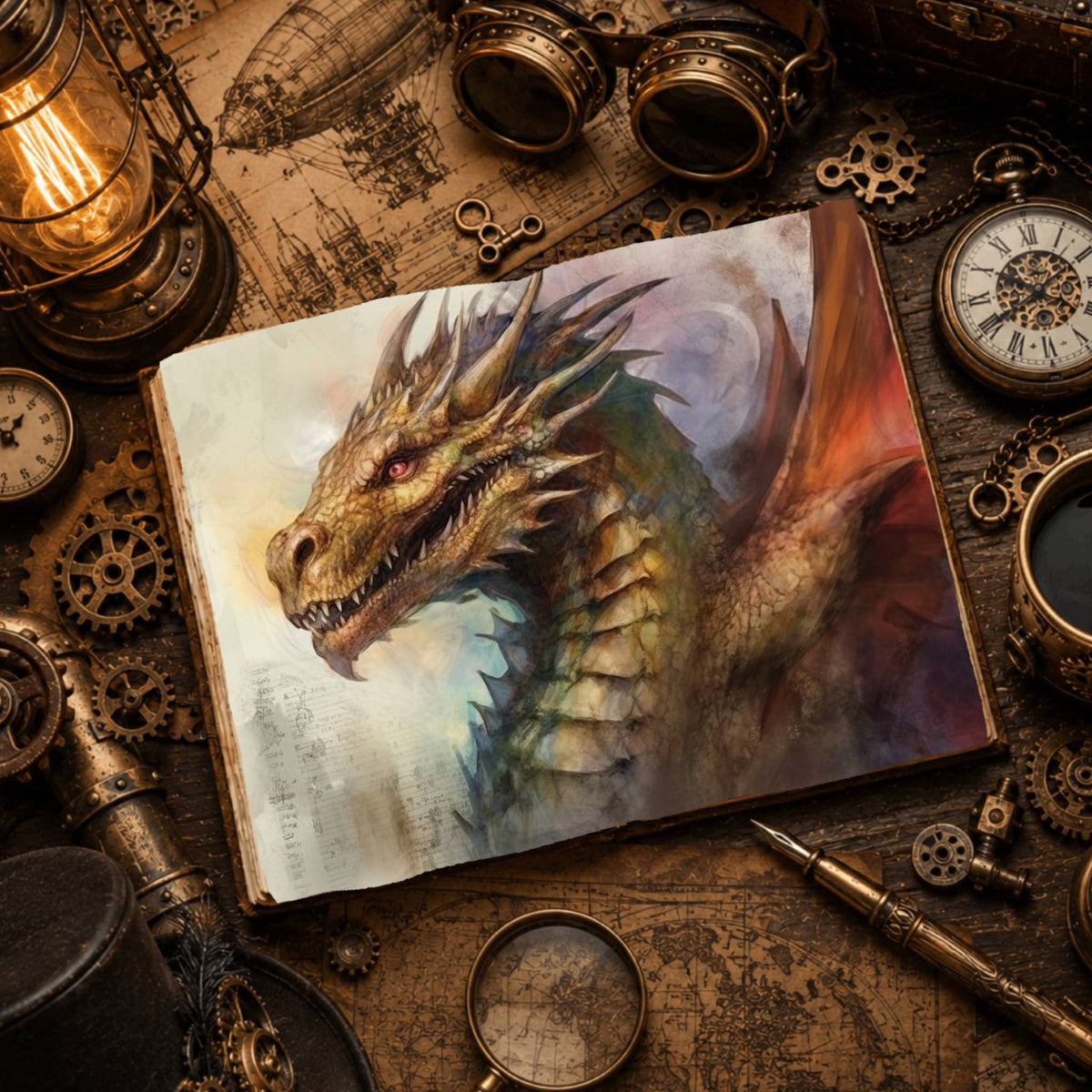 Dragons Digital Papers