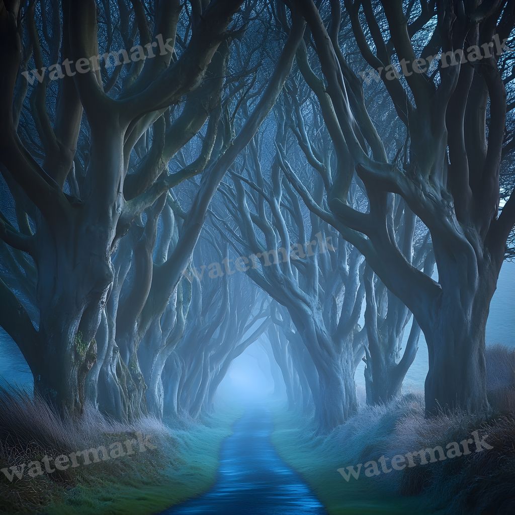 Eerie Forest Backdrop Images