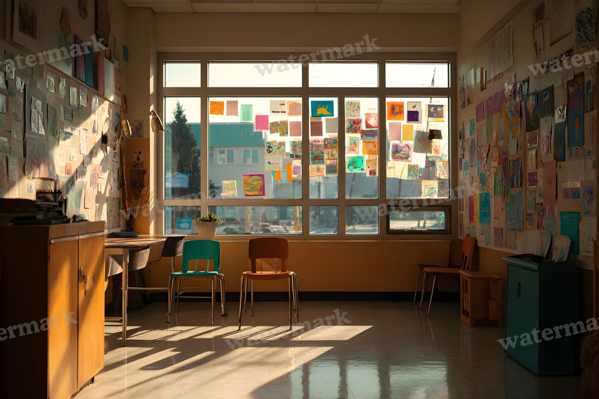 Elementary School Classroom Backdrop Images