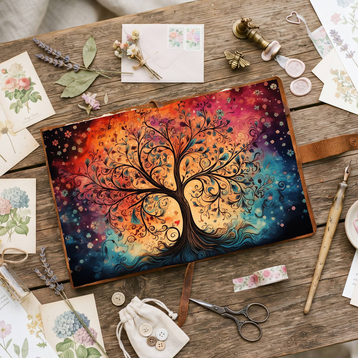 Ethereal Tree Digital Papers