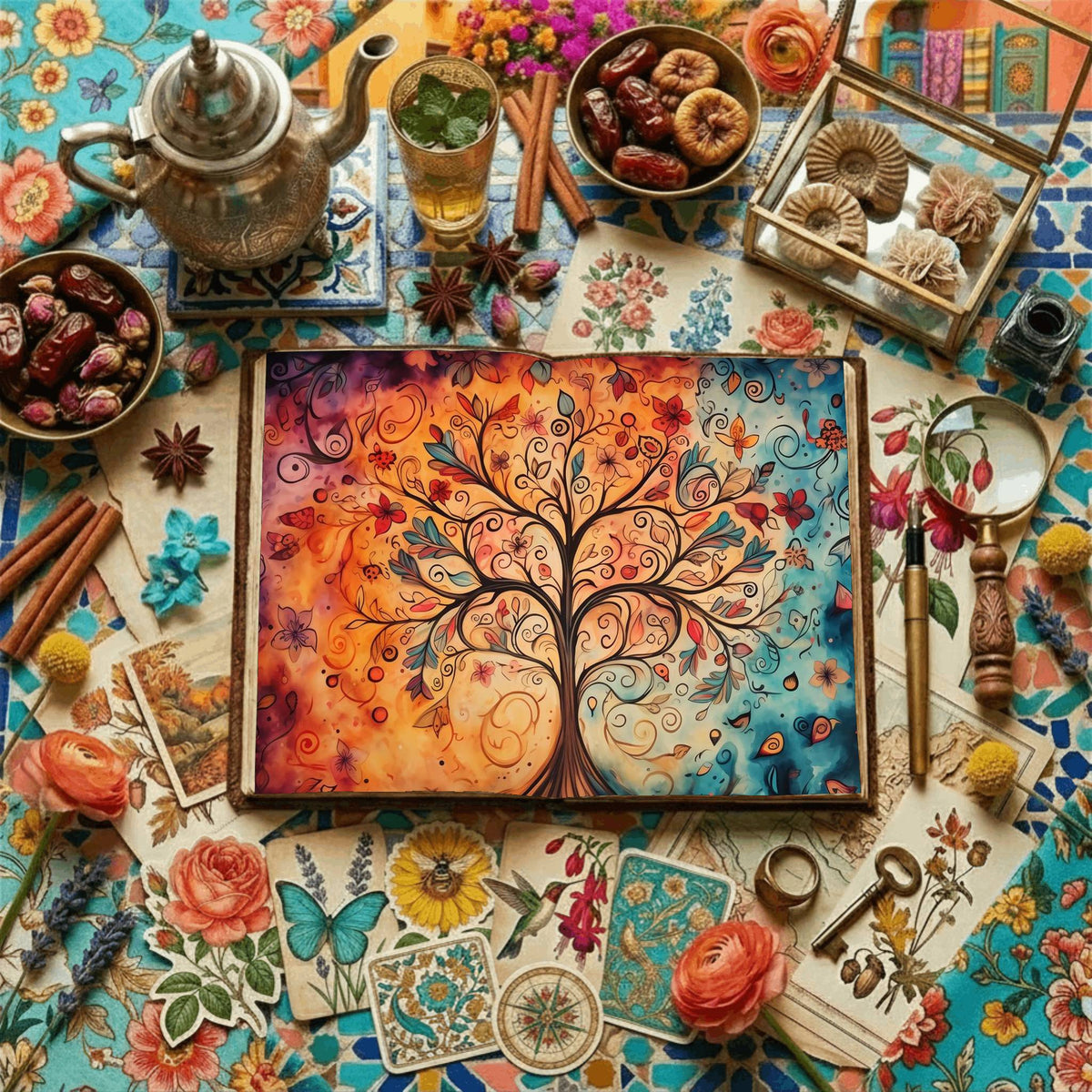 Ethereal Tree Digital Papers