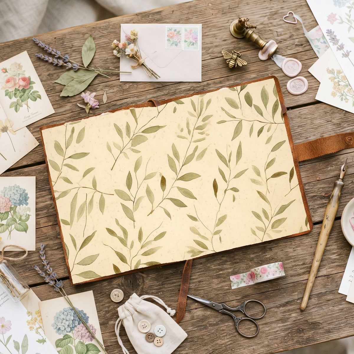 Eucalyptus Leaves Digital Papers