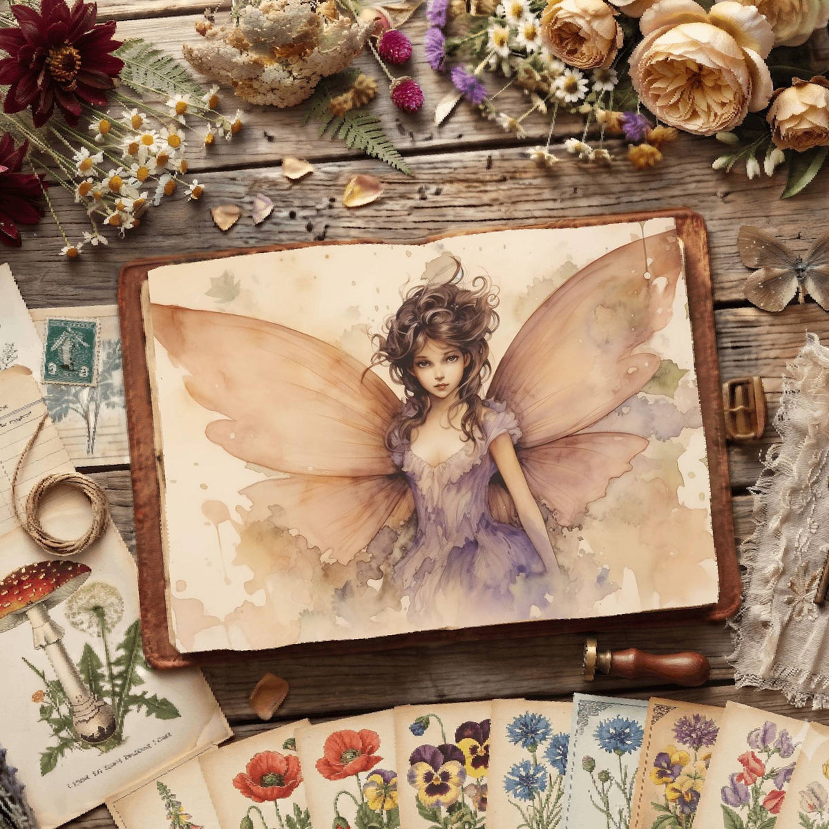 Fairies Digital Papers