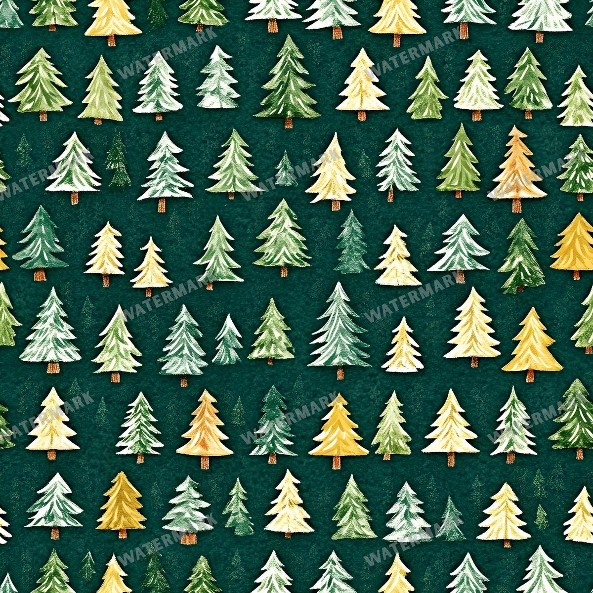 Forest Seamless Pattern
