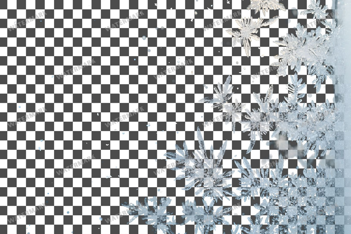 Frosted Windowpane Transparent Overlay Pngs