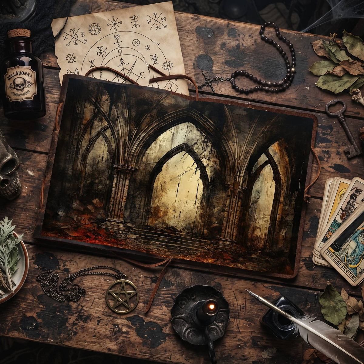 Gothic Arch Digital Papers