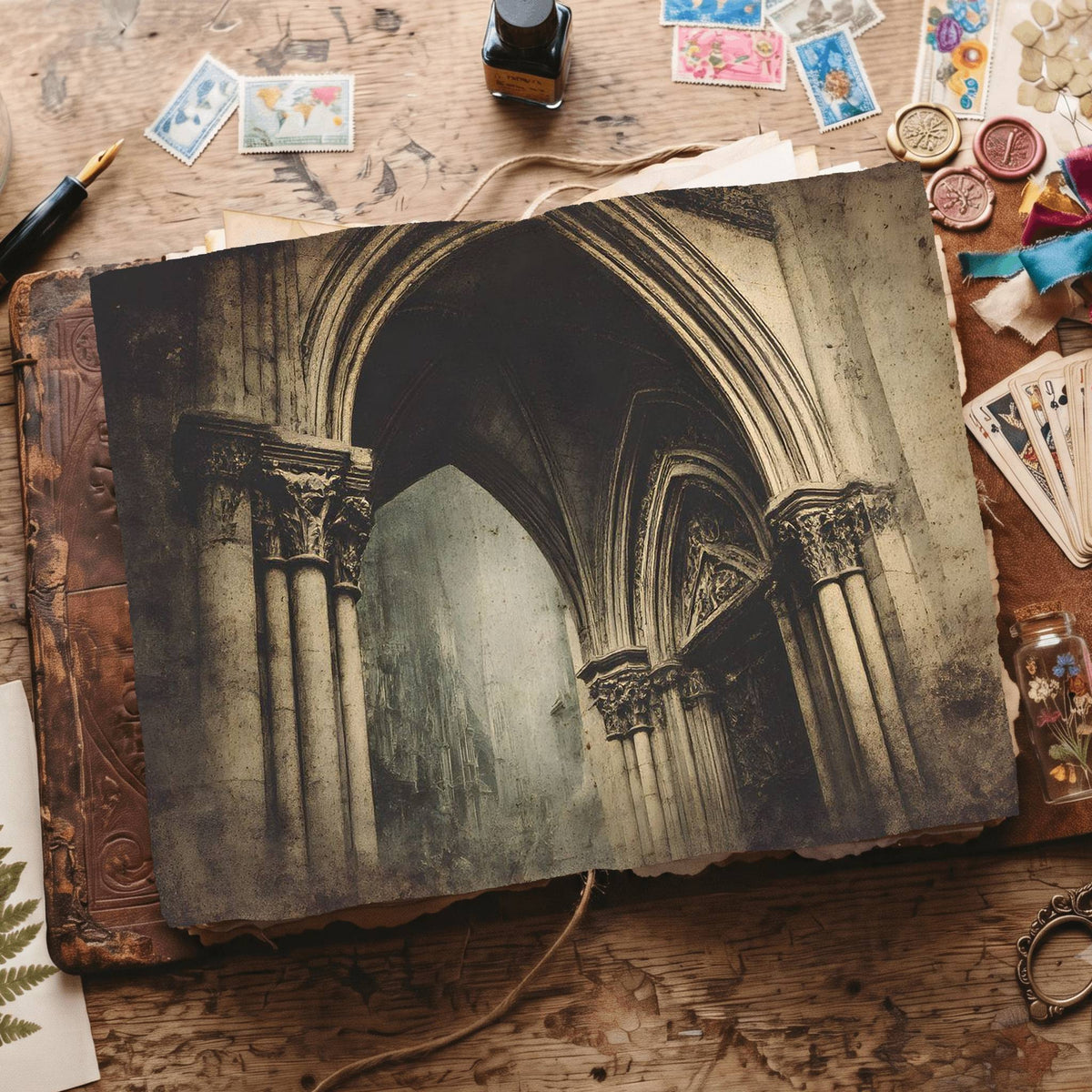 Gothic Digital Papers