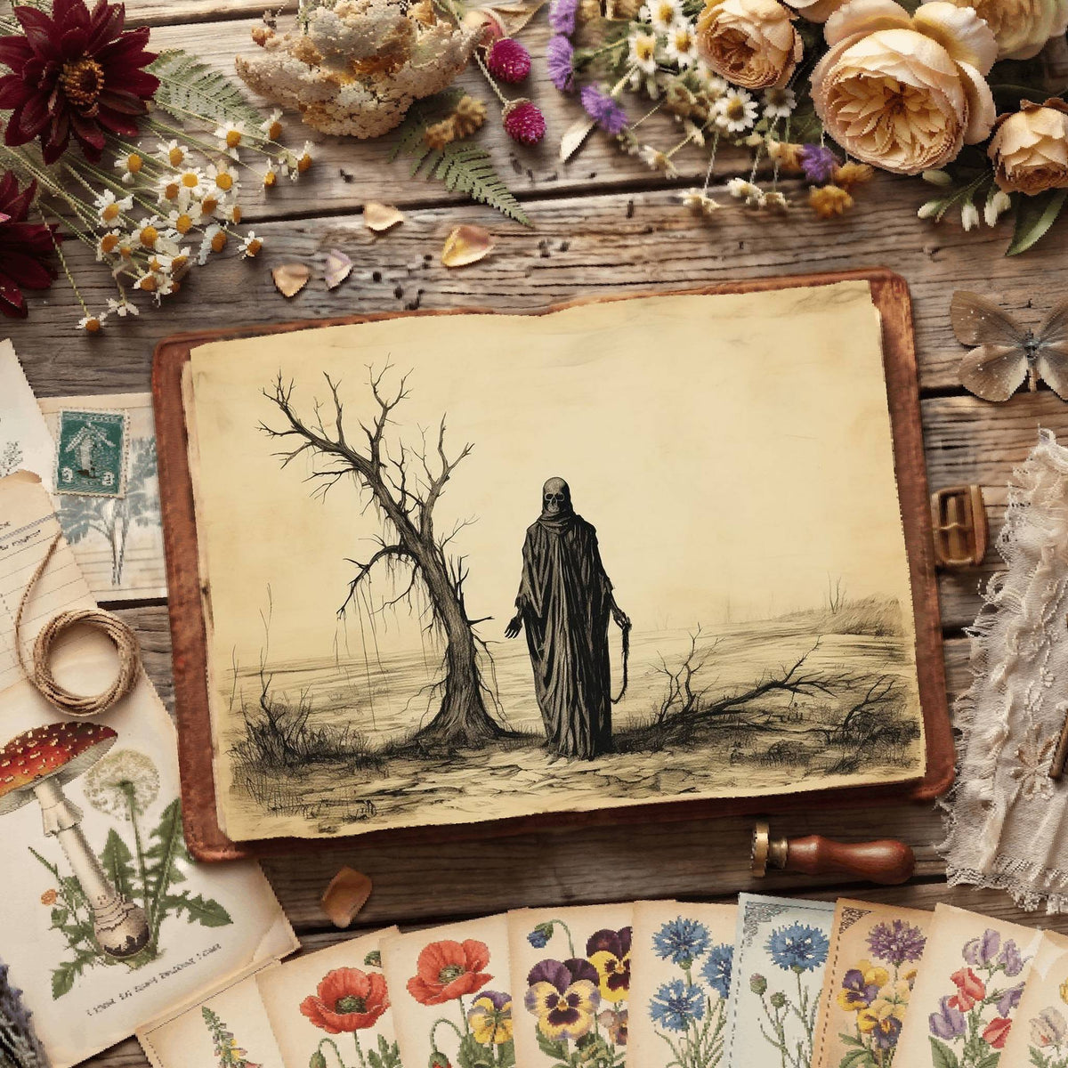 Gothic Digital Papers