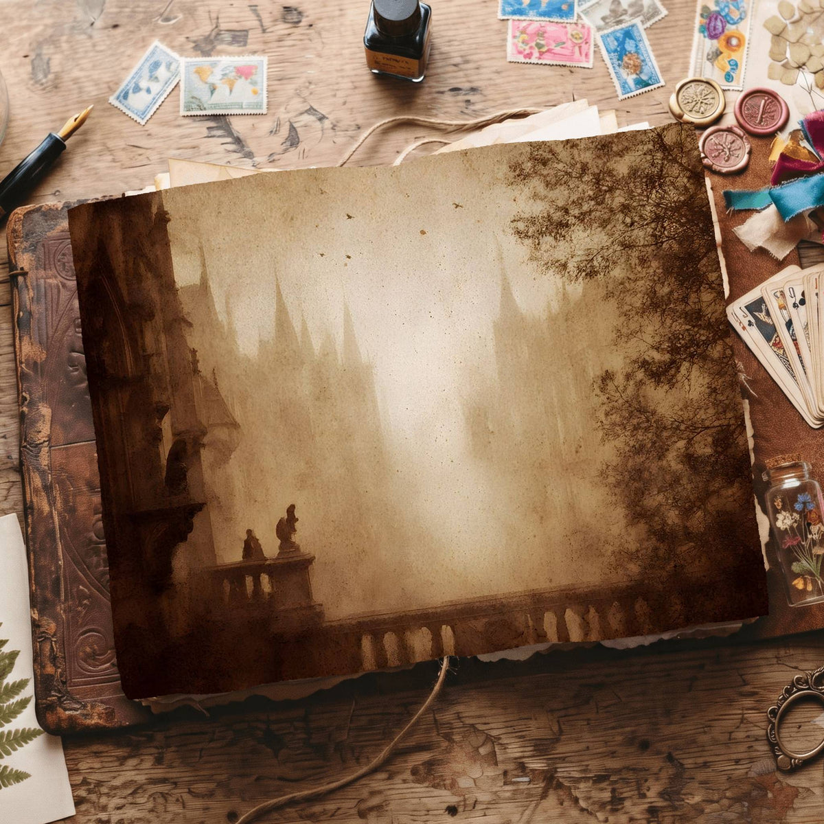 Gothic Digital Papers