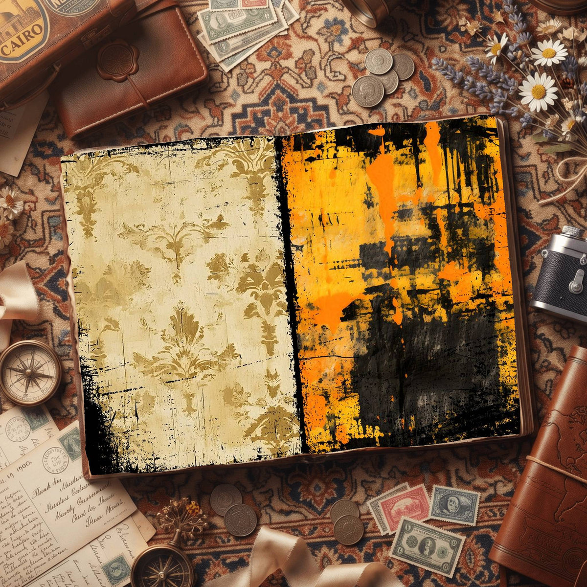Grunge Digital Papers