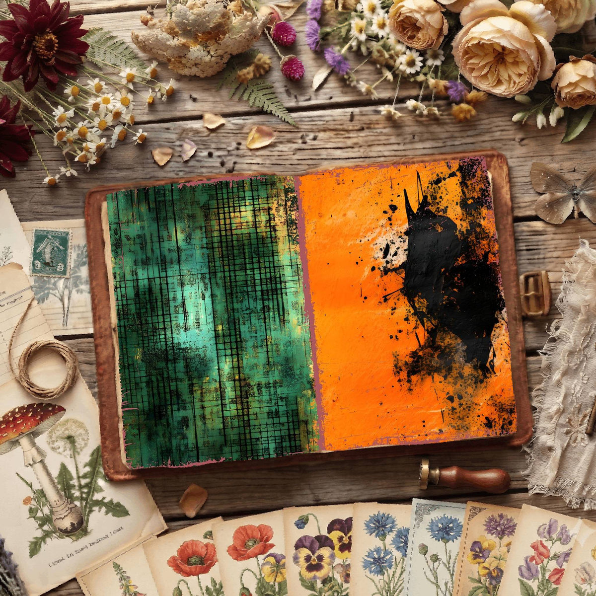 Grunge Digital Papers