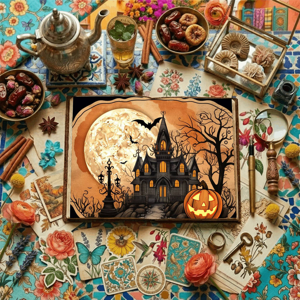 Halloween Digital Papers