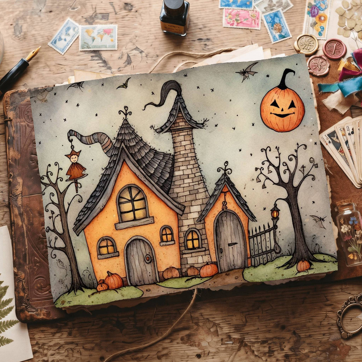 Halloween Digital Papers