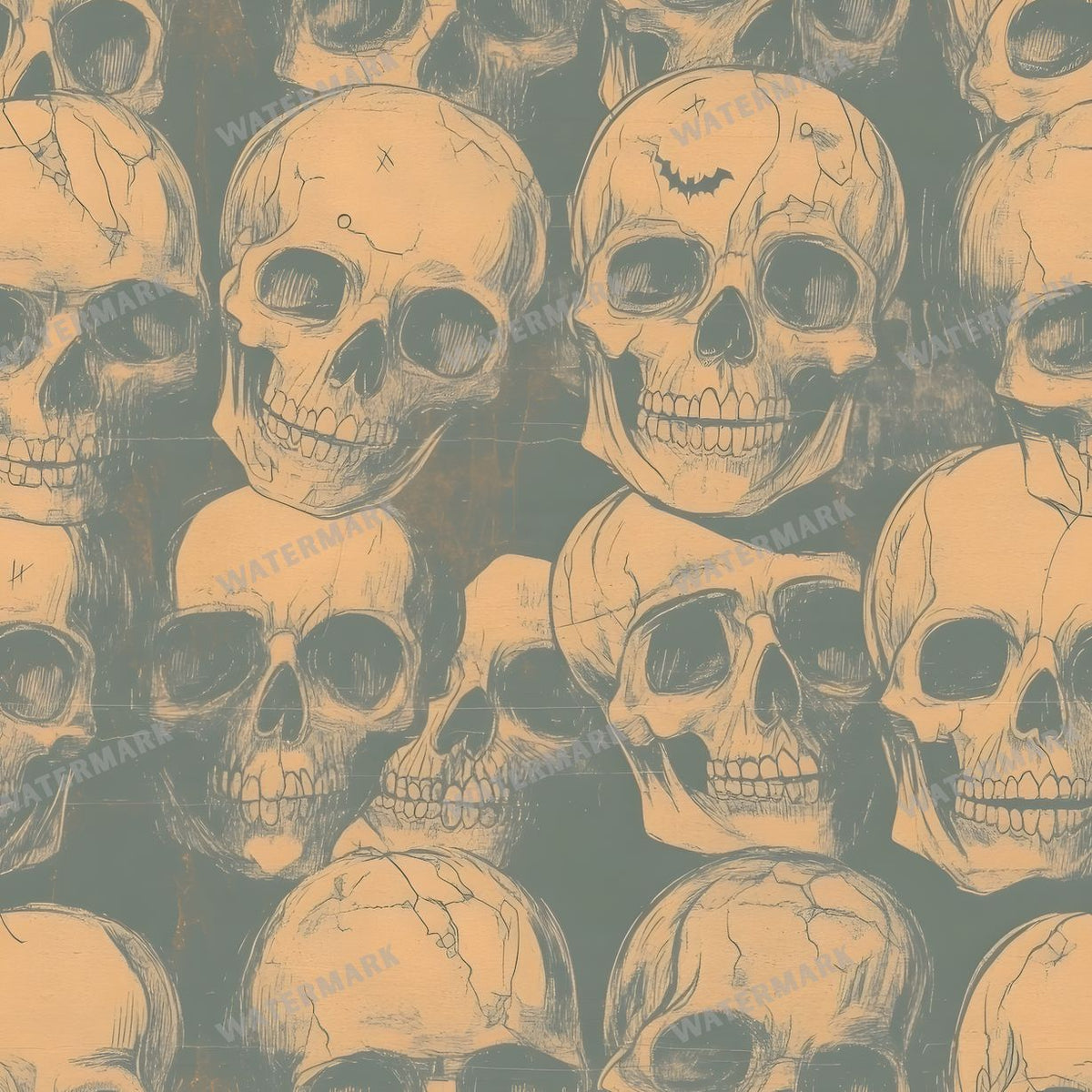 Halloween Seamless Pattern