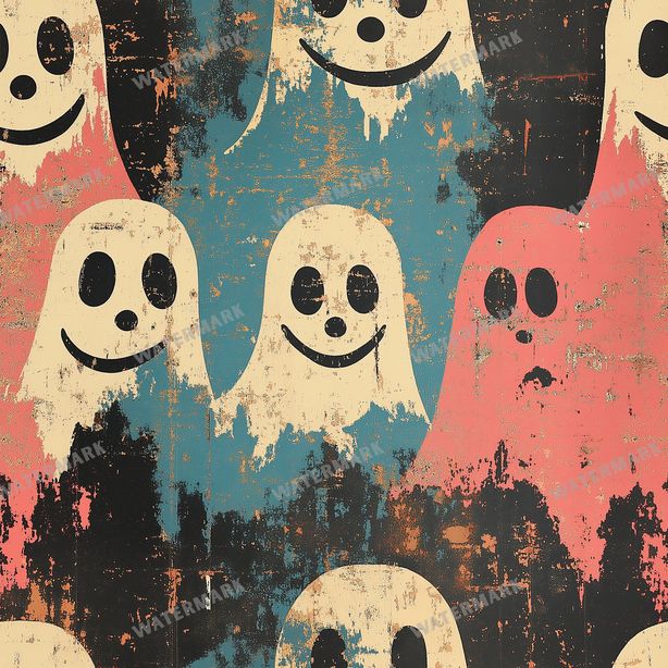 Halloween Seamless Pattern