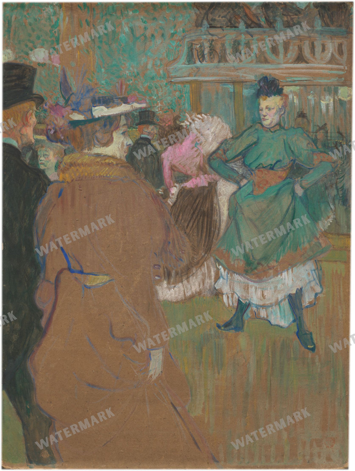 Henri De Toulouse Lautrec Vintage Paintings