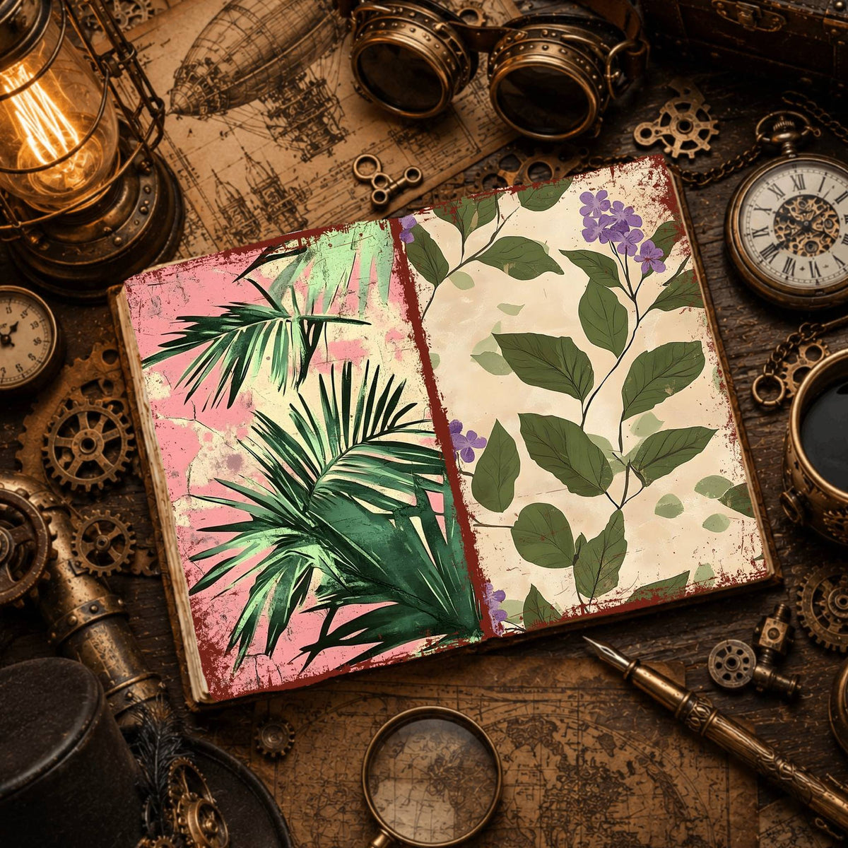 Leafy Digital Papers