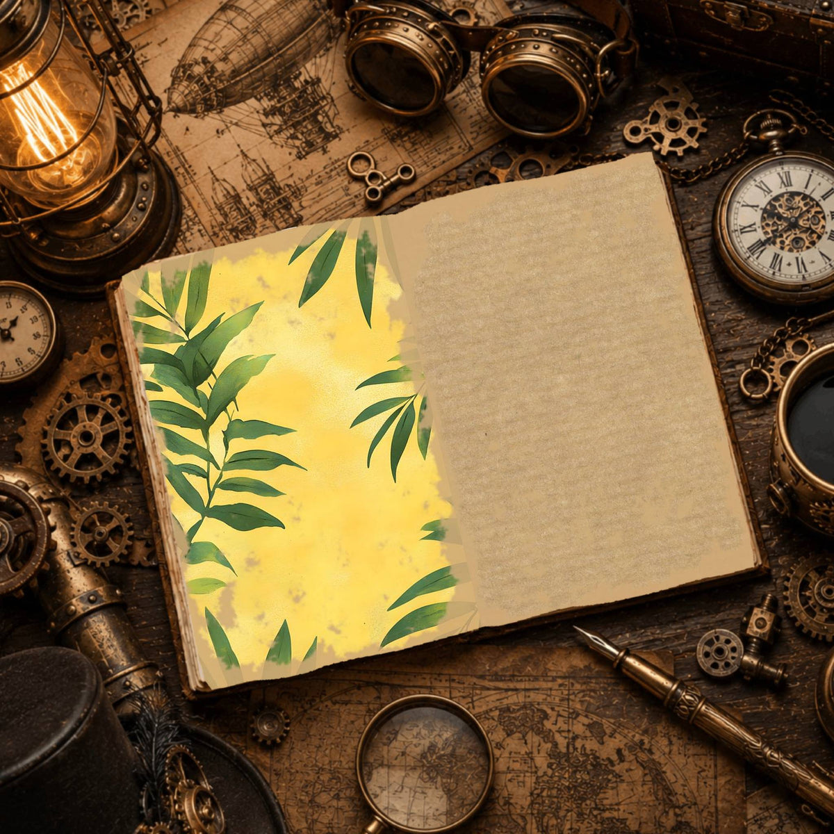 Leaves Digital Papers
