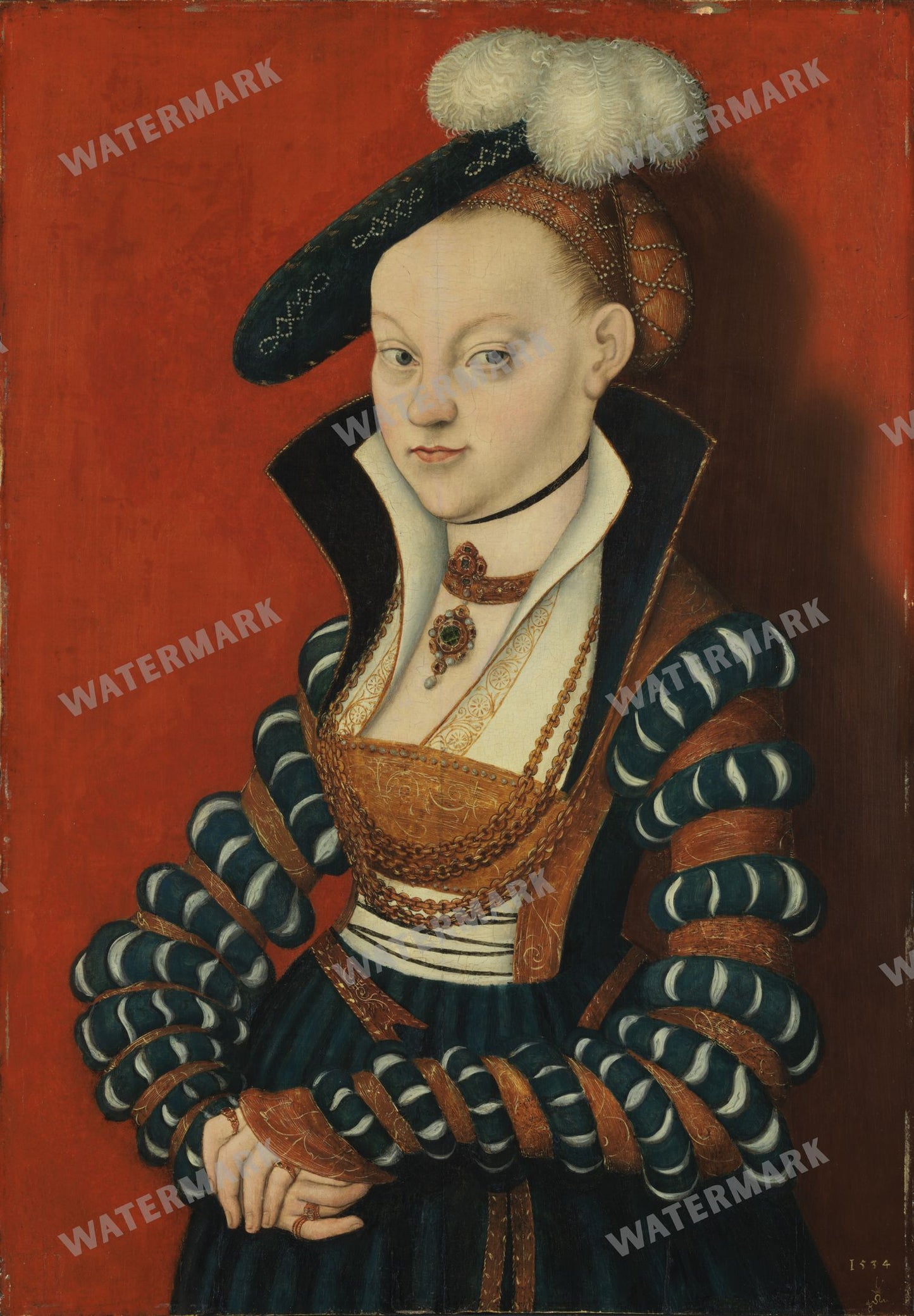 Lucas Cranach Vintage Paintings