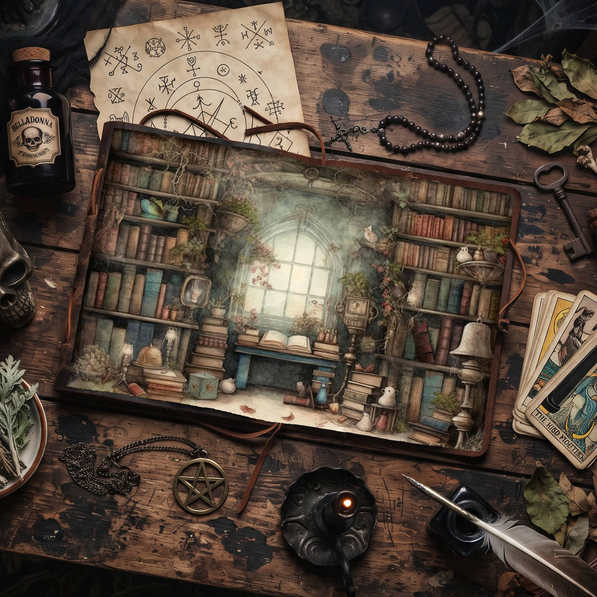 Magic Books Library Digital Papers