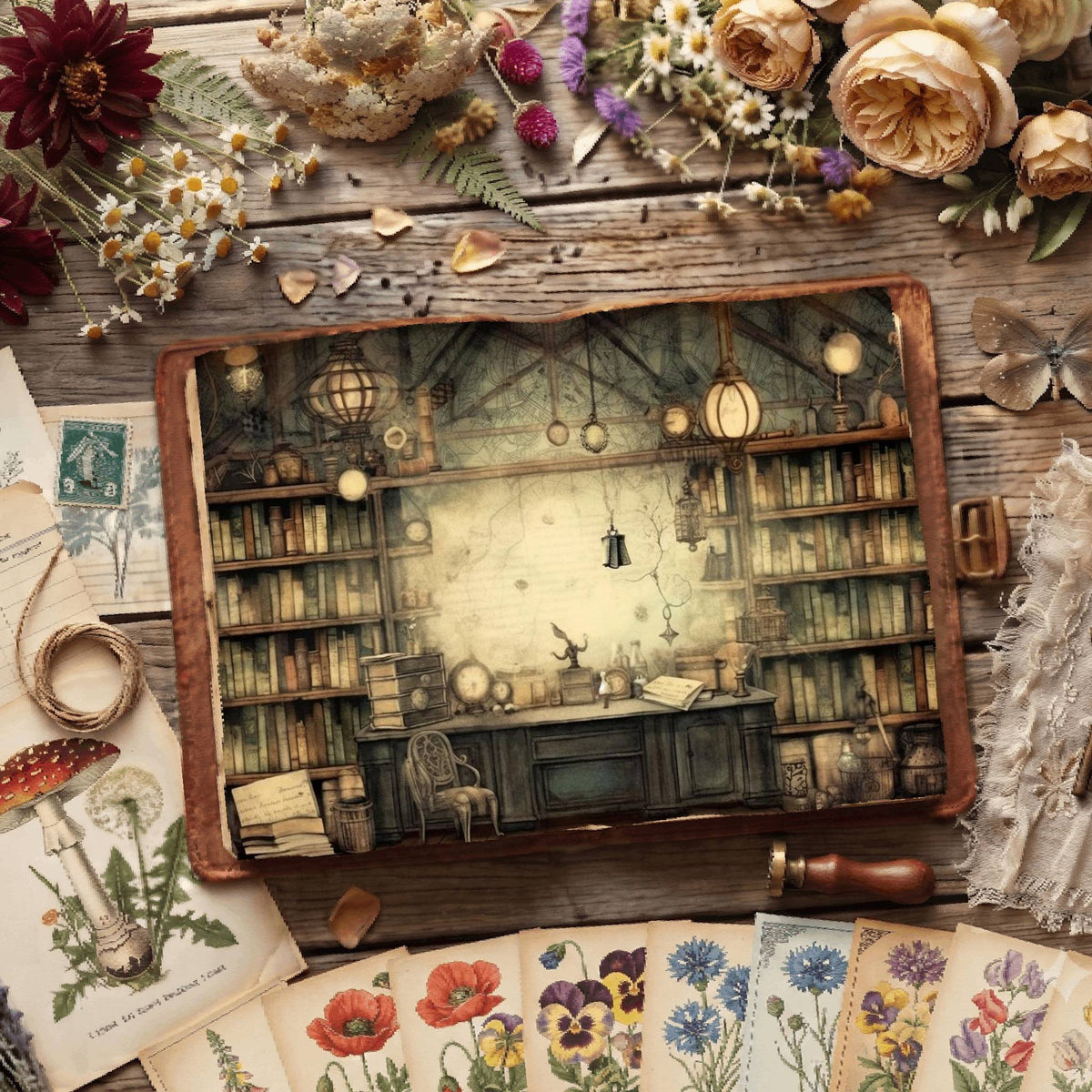 Magic Books Library Digital Papers