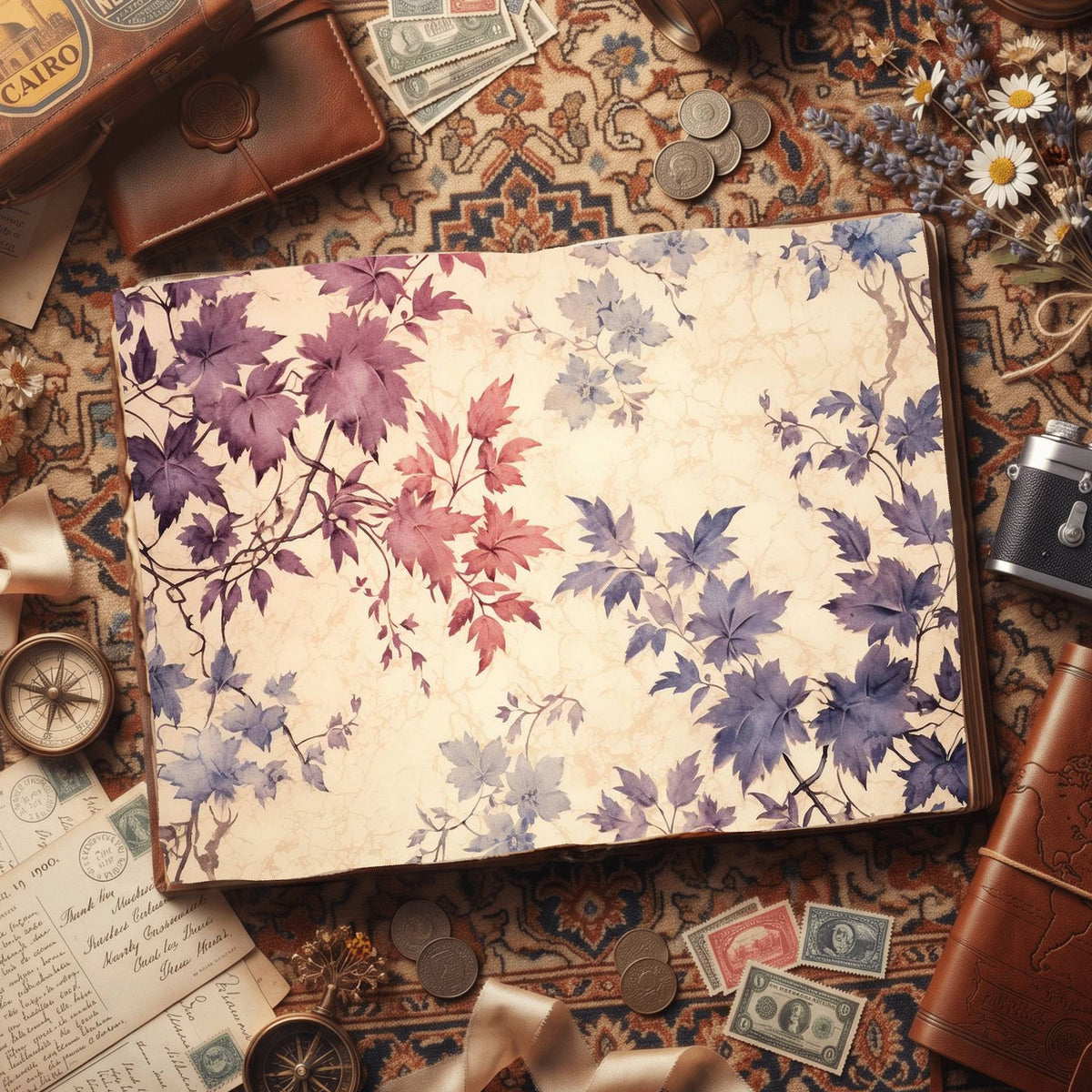 Maple Leaves Digital Papers